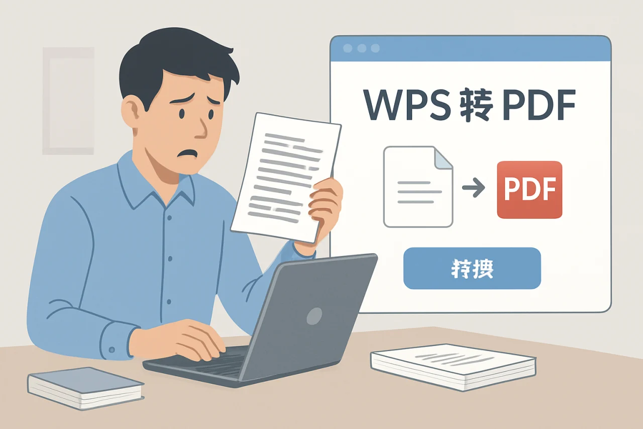 wps转pdf