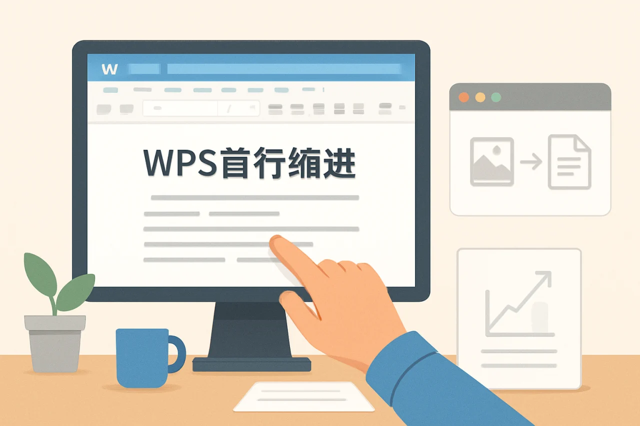 wps首行缩进